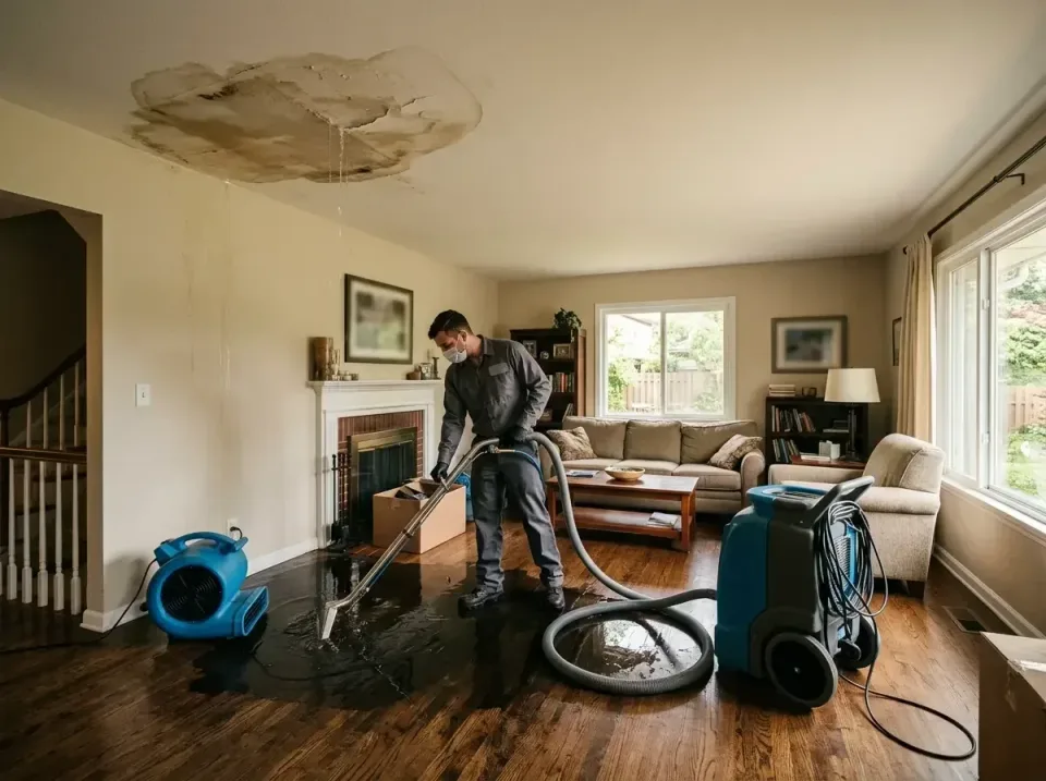 attic-pipe-burst-ceiling-drip-008 — frequently asked questions, Water Damage Restoration & Carpet Care in Downey, CA